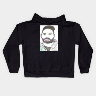 Rob Delaney fan art Kids Hoodie